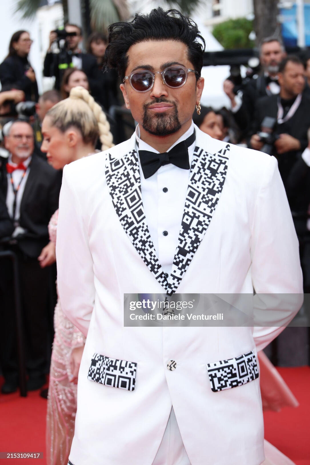 Samuel Sohebi attends the “Furiosa: A Mad Max Saga” red carpet at the 77th Cannes Film Festival in Cannes, France.
